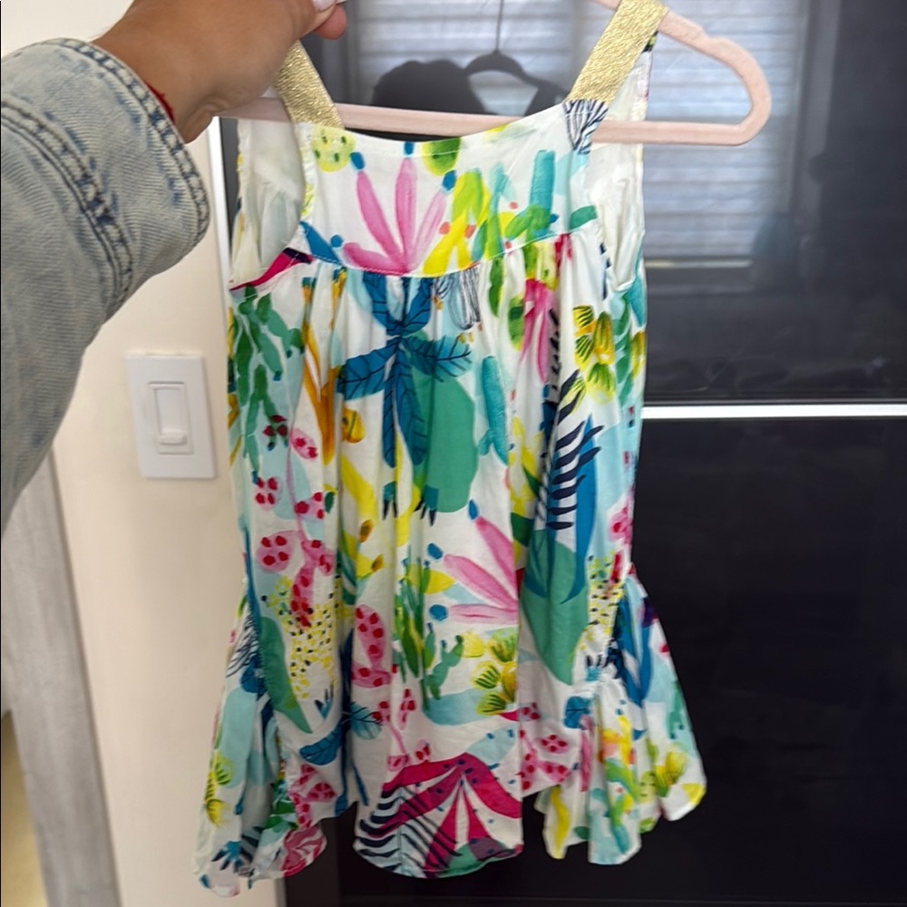 Catimini Floral Multicolor girls dress size 18m